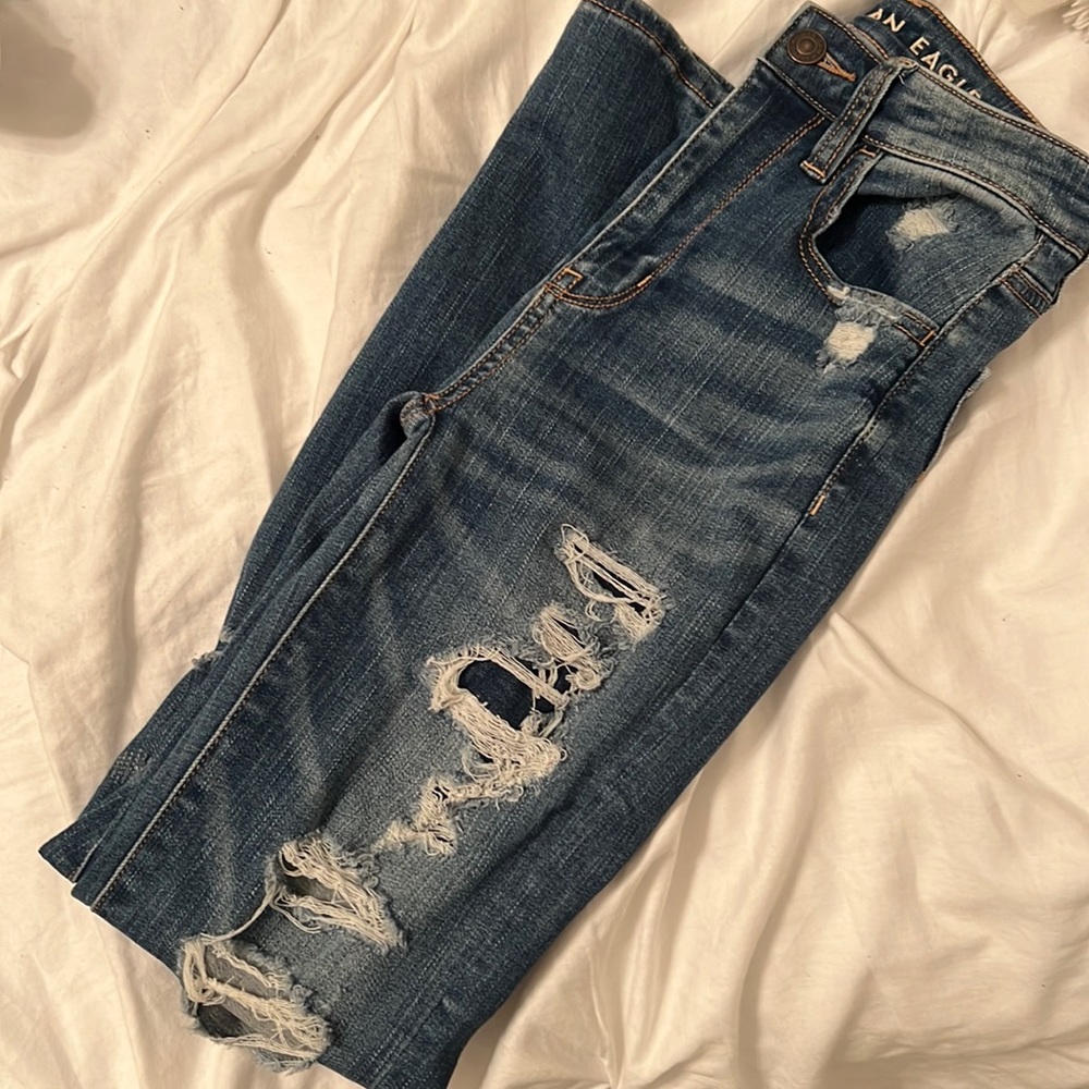 American Eagle Crop Jeggings